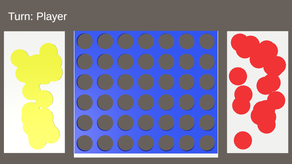 Screenshot of Connect4 gameplay