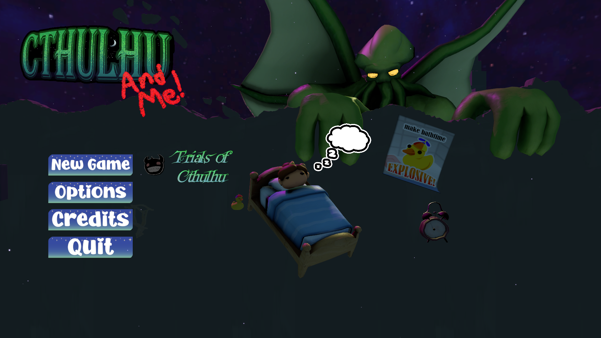 Cthulhu And Me title screen